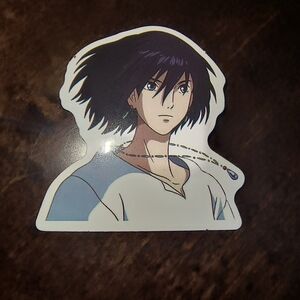 Anime Character Die-Cut Sticker Outfit Howls Moving Castle Studio Ghibli
